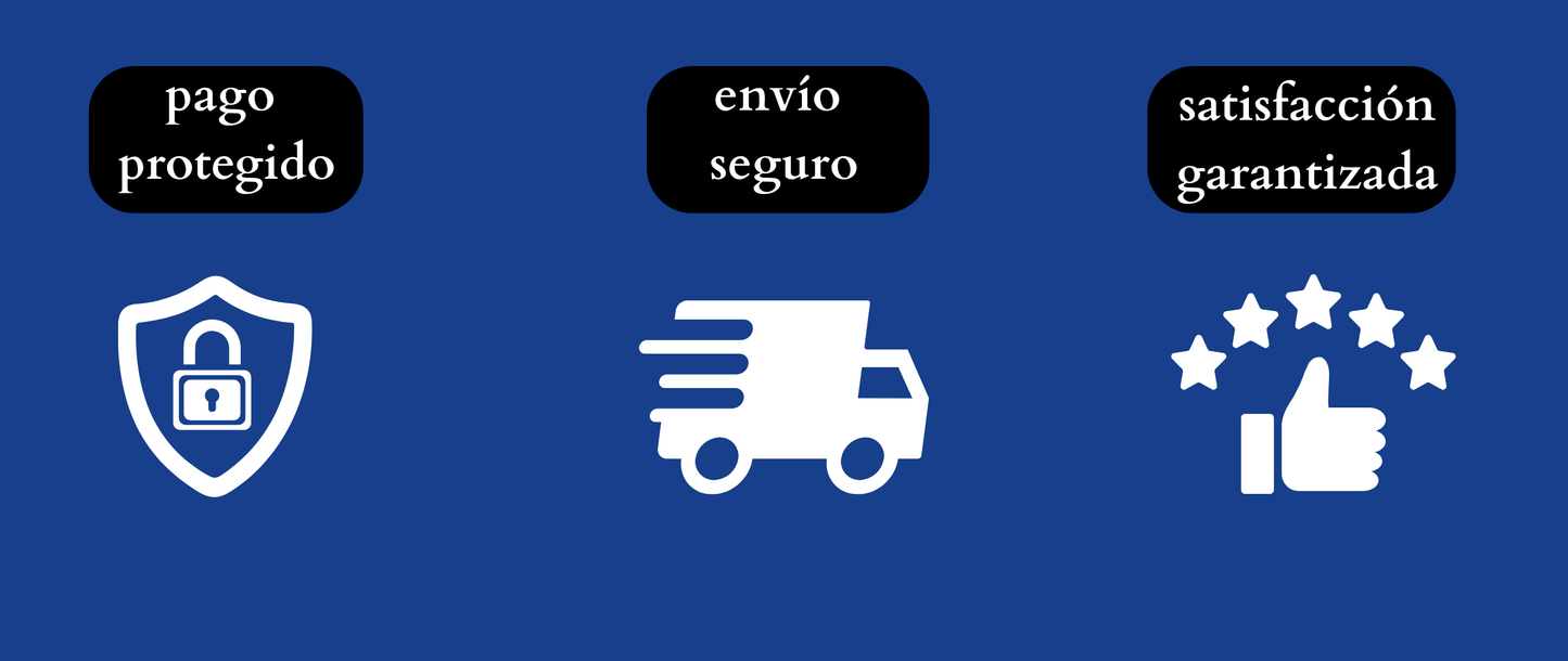 📦 PROTECCIÓN DE ENVÍO. Tu tranquilidad es nuestra prioridad.